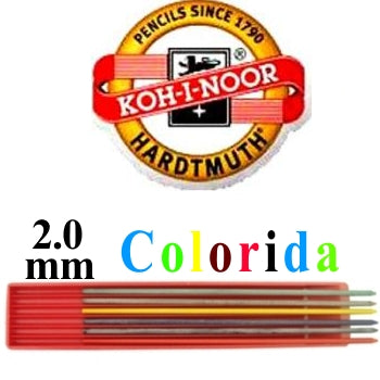 Mina Grafite Koh-I-Noor 2.0mm Colorida 4301